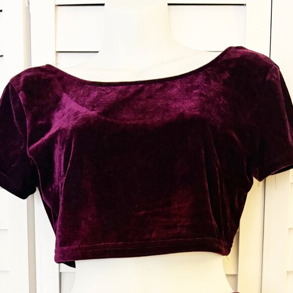 Velvet Skirt & Top Set ~ Holiday, Holiday! - Picture 6 of 8